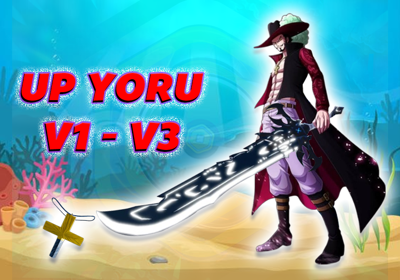 Combo: Up Dark Blade V1 - V3 (Cày Thuê Blox Fruits)