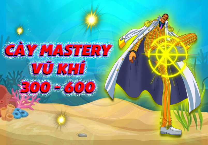 Cày Mastery 300 - 600 (Điền Tên Món Cần Cày Vào Ghi Chú) (Cày Thuê Blox Fruits)